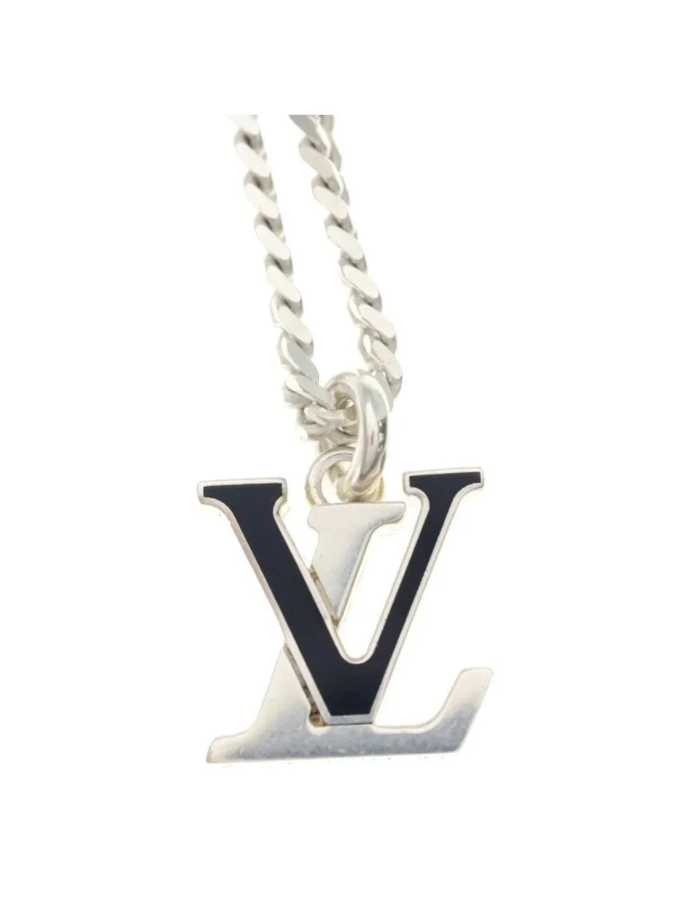 Louis Vuitton Necklace Iconic Pendant Chain Gold